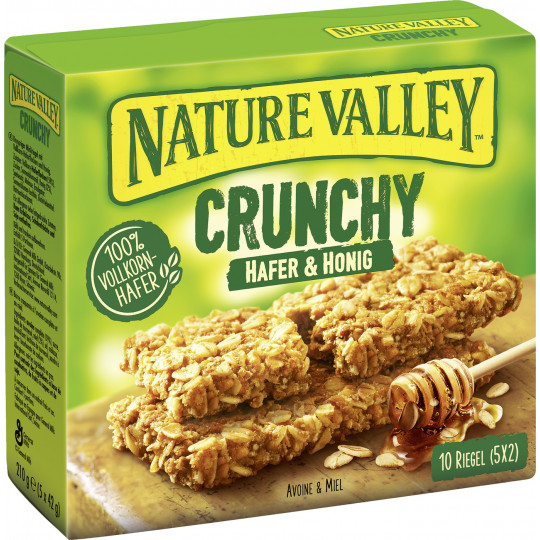 Nature Valley Crunchy Hafer & Honig Riegel 10ST 210G 
