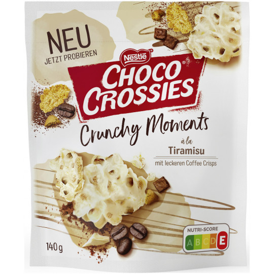 Nestle Choco Crossies Crunchy Moments Tiramisu 140G 