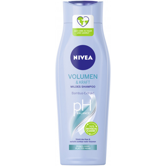 Nivea Volumen & Kraft mildes Shampoo pH Balance 250ML 