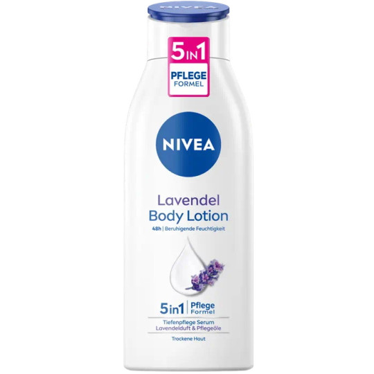 Nivea Body Lotion Lavendel 48h Tiefenpflege Serum 400ML 