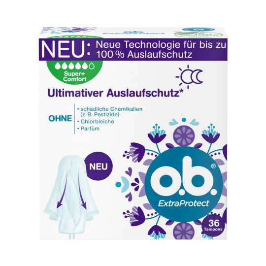 o.b. Extra Protect Tampons Super+Comfort 36ST 