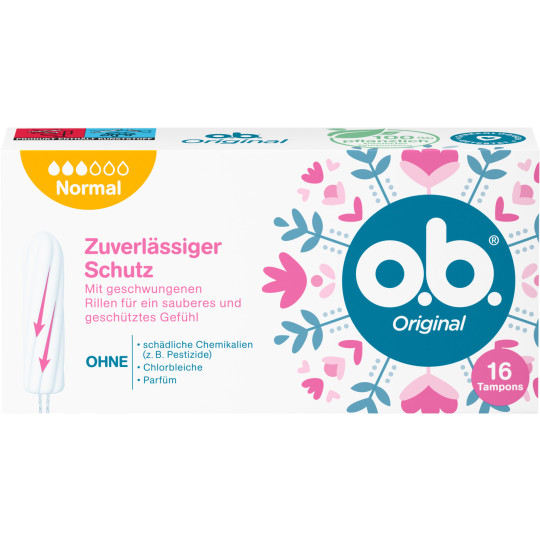 o.b.Original Tampons Normal 16ST
