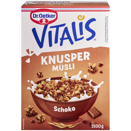 Dr.Oetker Vitalis Knusper Müsli Schoko 1,5KG