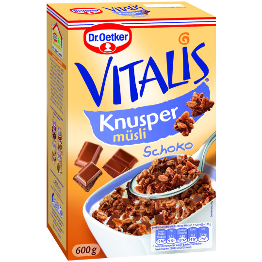 EDEKA24 Dr.Oetker Vitalis Knusper Müsli Schoko 600G