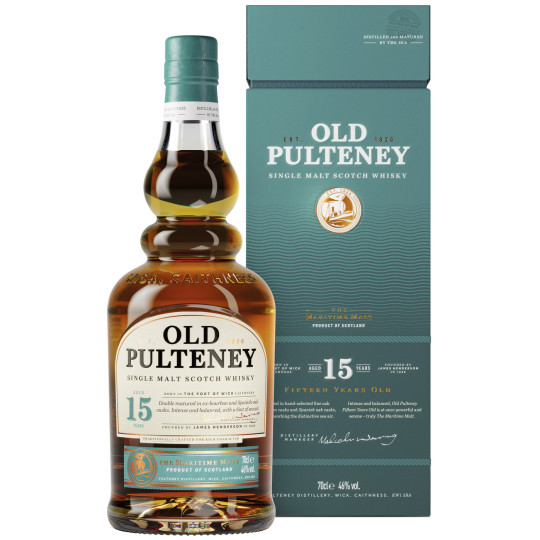 Old Pulteney Whisky 15 Jahre 46% 0,7L 