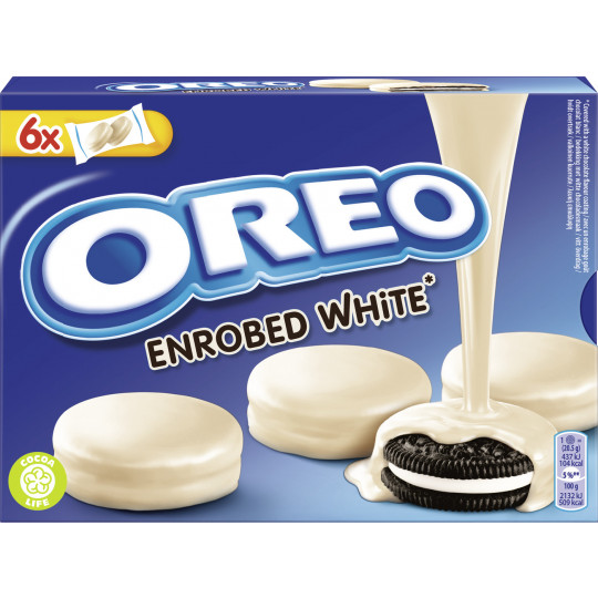 Oreo Enrobed White Kekse 246G 