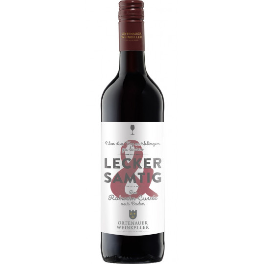 Ortenauer Weinkeller Lecker & Samtig Rotwein Cuvée feinherb 0,75L 