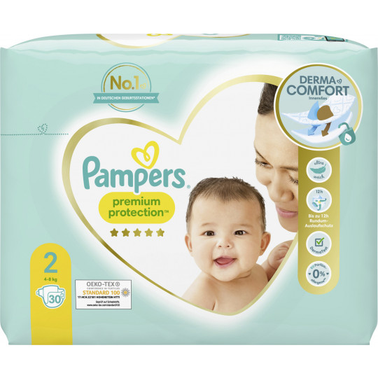 Pampers Premium Protection 2 4-8KG 30ST 
