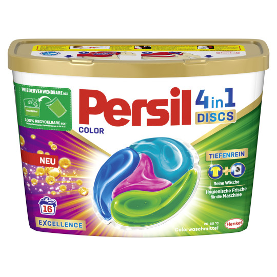 Persil 4in1 Discs Tiefenrein Color 400G 16WL 