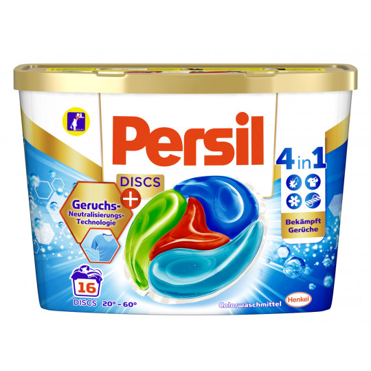 Persil Color Discs 4in1 gegen schlechte Gerüche 400G 16WL 