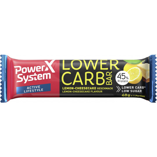 Power System Active Lifestyle Lower Carb Bar Lemon Cheesecake 40G 