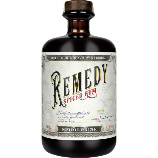 Remedy Spiced Rum 41,5% 0,7L 