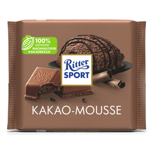 Ritter Sport Kakao-Mousse Tafel 100G 