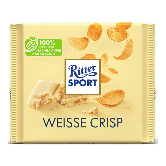 Ritter Sport Weisse Crisp 250G 