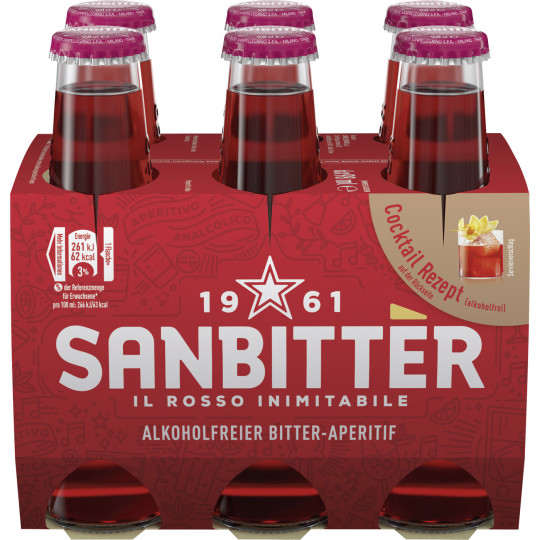 Sanbitter Aperitif 6x98ml 
