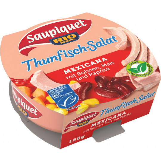 Saupiquet Thunfisch-Salat Mexicana 160G 