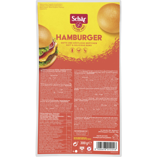 Schär Hamburger Brötchen 300G 