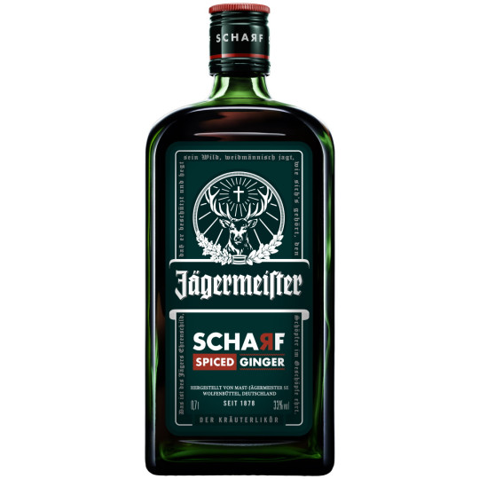 Jägermeister Scharf Spiced Ginger 33% 0,7L 