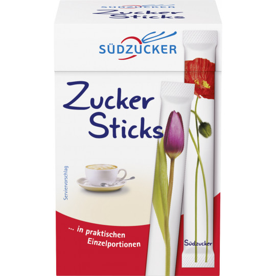 Südzucker Zucker Sticks 50x 5G 