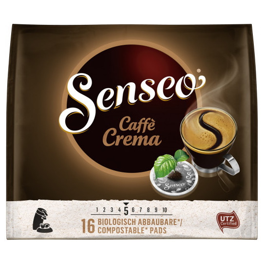 Senseo Kaffeepads Caffe Crema 16ST 111G