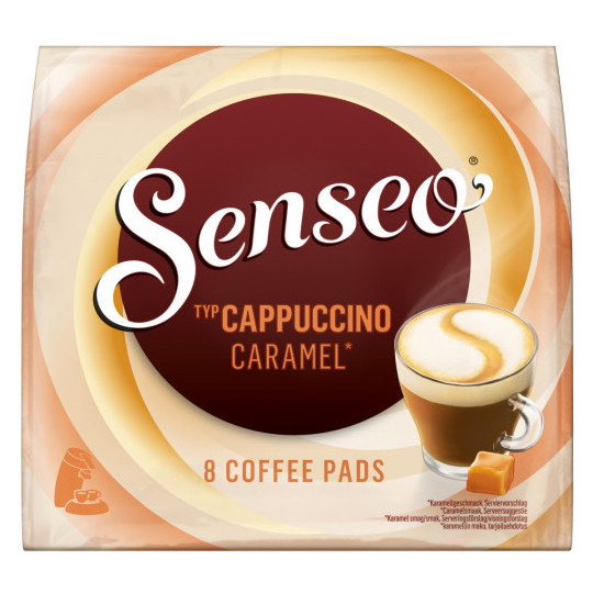Senseo Kaffeepads Cappuccino Caramel 8ST 92G