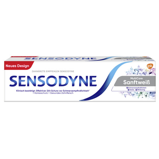 Sensodyne MultiCare Sanftweiß Zahncreme 75ML 
