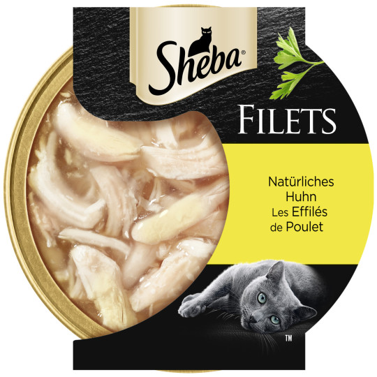 Sheba Filets Natürliches Huhn 60G