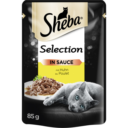 Sheba Selection in Sauce mit Huhn 85G 