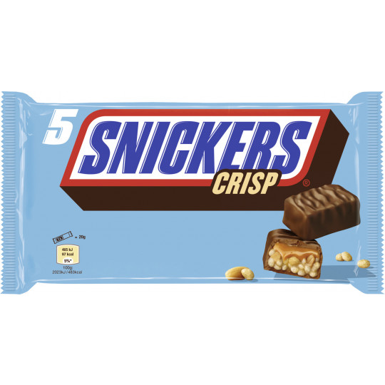Snickers Crisp 5x 40g 