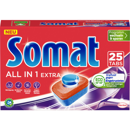 Somat All in 1 Extra Tabs 25ST 