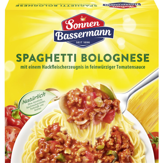 Sonnen Bassermann Spaghetti Bolognese Menü 375G 