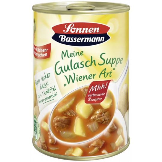 Sonnen Bassermann Gulasch Suppe Wiener Art 400ML 