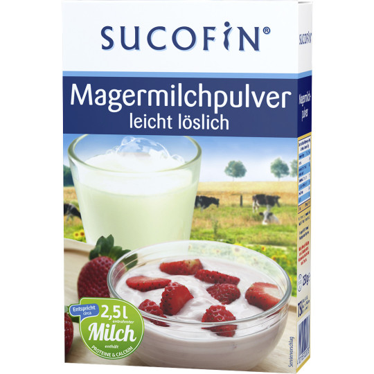 Sucofin Magermilchpulver leicht löslich 250G