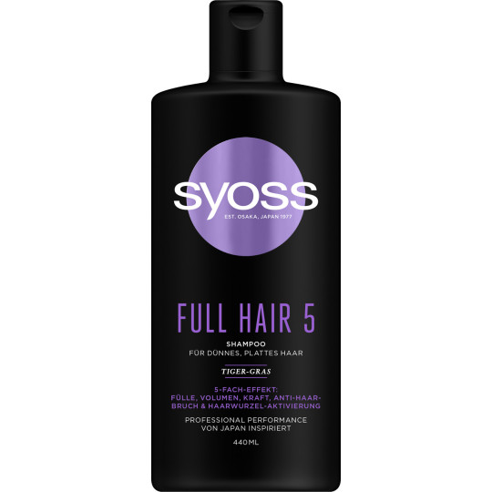 Syoss Full Hair 5 Shampoo 440ML 