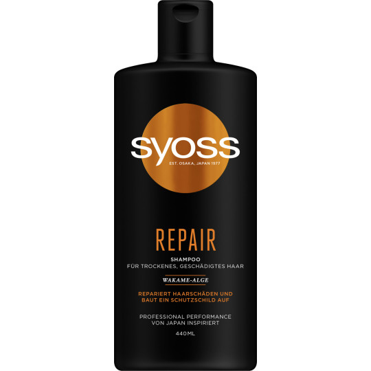Syoss Repair Shampoo 440ML 
