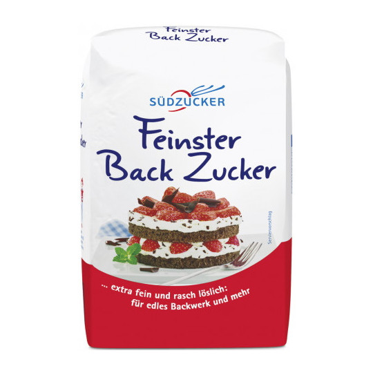 Südzucker Feinster Back Zucker 1KG 