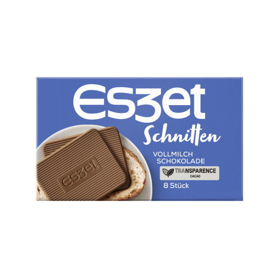 Eszet Schnitten Vollmilch 75G