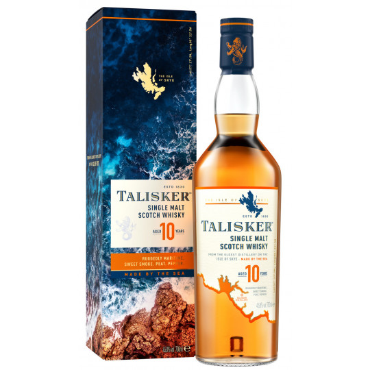 Talisker Whisky 10 Jahre  45.8% 0,7L 