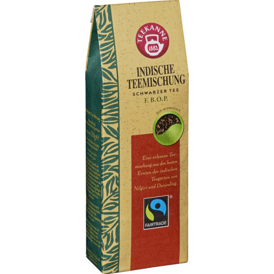 Teekanne Fairtrade Indische Teemischung Schwarzer Tee 250G 