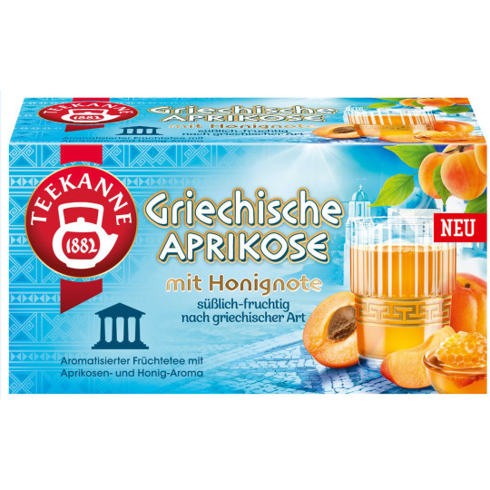 Teekanne Griechische Aprikose 20ST 45G 
