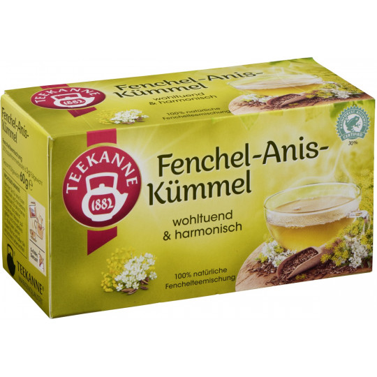 Teekanne Fenchel Anis-Kümmel 20x 3 g 