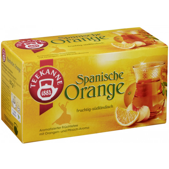 Teekanne Spanische Orange 20x 2,5 g 
