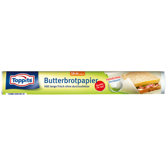 EDEKA24 | Toppits Butterbrotpapier 16m