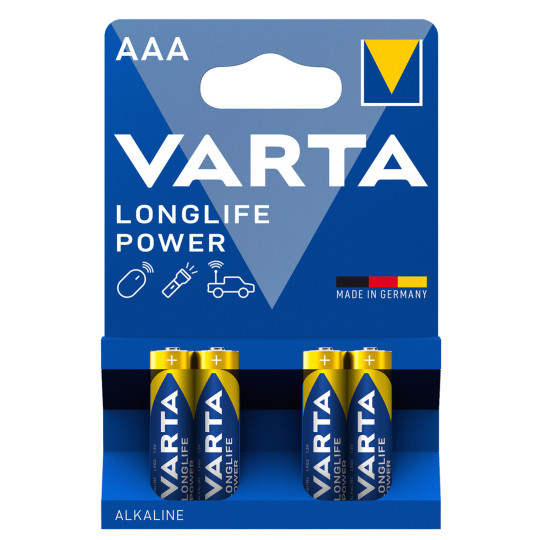 Varta Longlife Power Micro AAA 4ST 