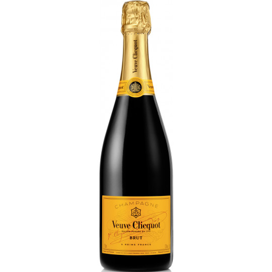 Veuve Clicquot Champagner Brut mit Geschenkverpackung 0,75L 