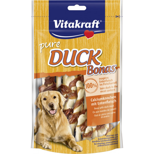 Vitakraft Pur Duck Bonas Calciumknochen mit Entenfleisch 80G 