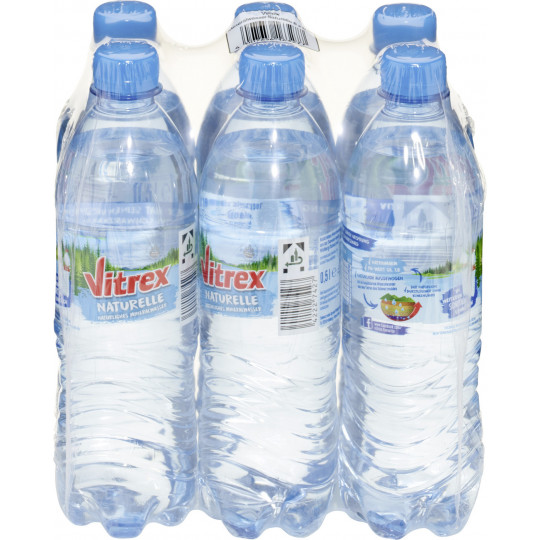Vitrex Mineralwasser Naturelle 6x 0,5L 