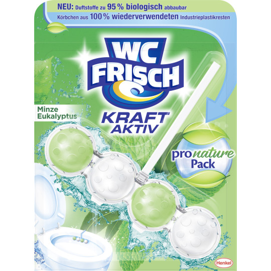 WC Frisch Kraft Aktiv ProNature Minze & Eukalyptus 50G 