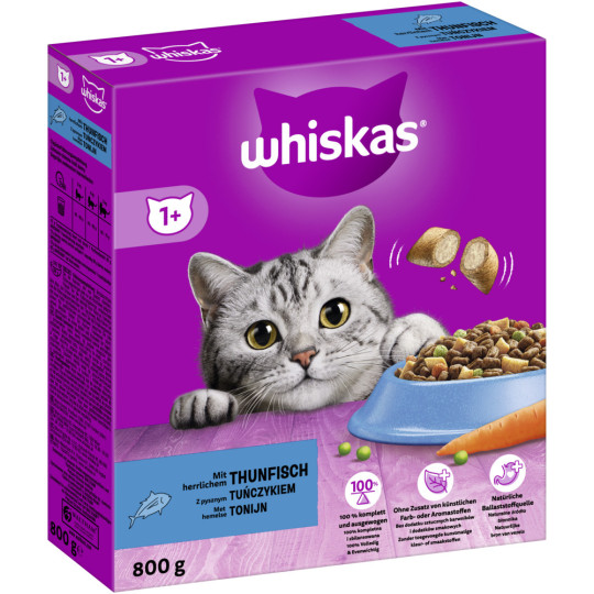 Whiskas 1+ mit Thunfisch 800G