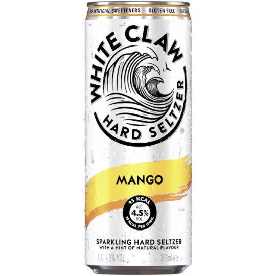 White Claw Hard Seltzer Mango 0,33L 